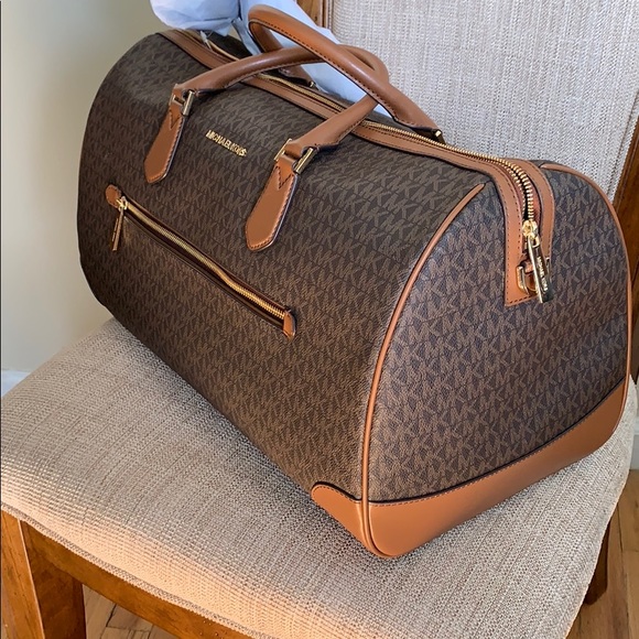 Michael Kors Bags Michael Kors Travel Brown Duffle Poshmark